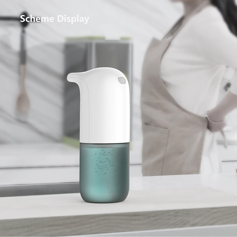 Desinfectante de manos montado en la pared Dispensador automático de jabón en espuma sin contacto de 350 ml
