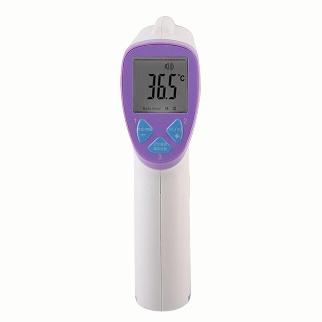 Escáner de fiebre Termómetro infrarrojo digital para la frente Medición de la temperatura corporal sin contacto para el bebé