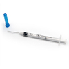 Jeringa de inyección de vacuna de plástico desechable de 0,1 ml con aguja