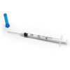 Jeringa de inyección de vacuna de plástico desechable de 0,4 ml con aguja