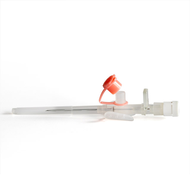 Cánula intravenosa intravenosa médica desechable con puerto de inyección para inyección