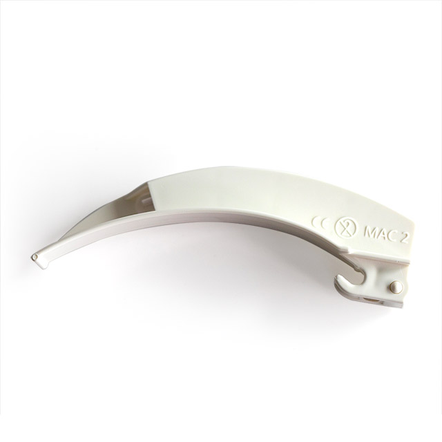 Laringoscopio desechable de fibra óptica / LED flexible de un solo uso