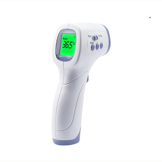 Hogar Hospital Uso médico Controlador de temperatura infrarrojo automático sin contacto Termómetro digital para la frente